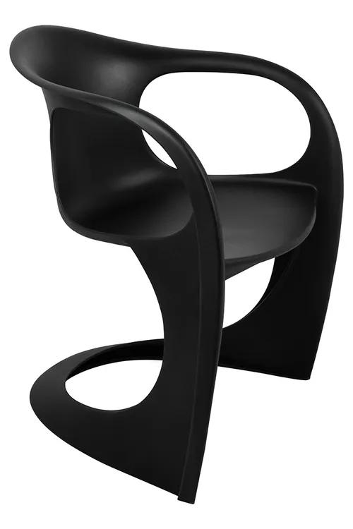 MANTA black chair - polypropylene