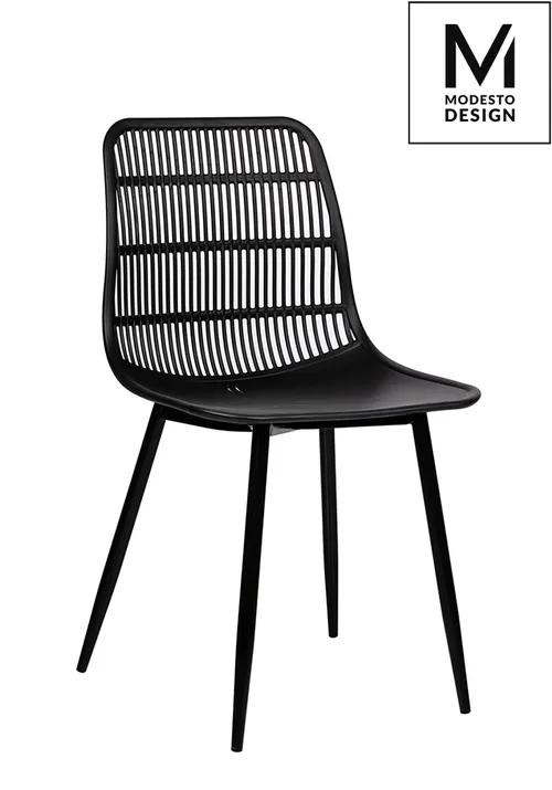 MODESTO chair BASKET black - polypropylene