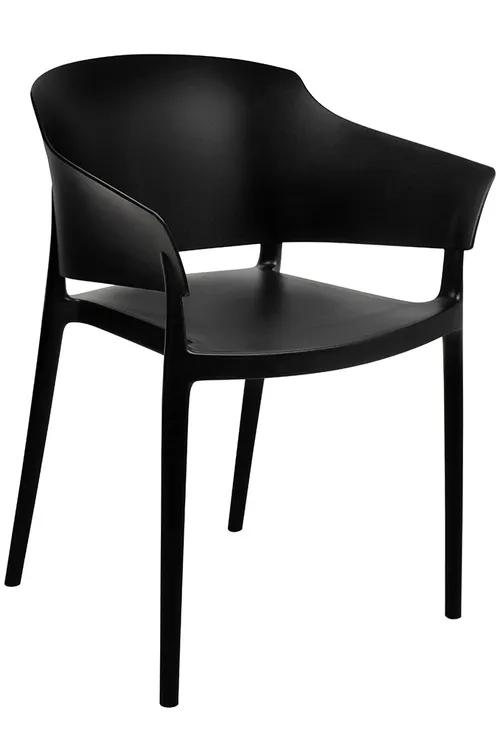 BIG BACK black chair