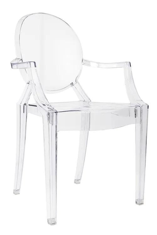 LOUIS transparent chair - polycarbonate