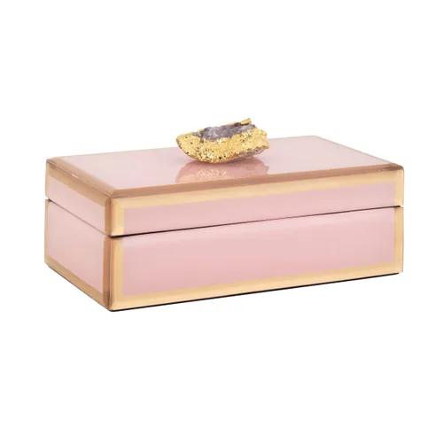 Jewellery Box Jaylyn pink/gold