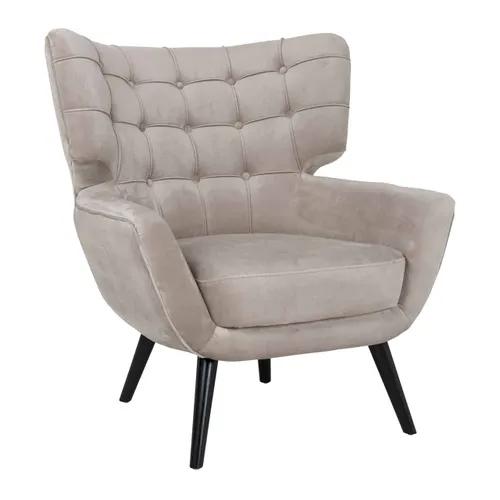 Easy Chair Emily Khaki velvet