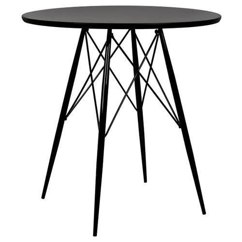 JACK DSW black table - polypropylene, metal