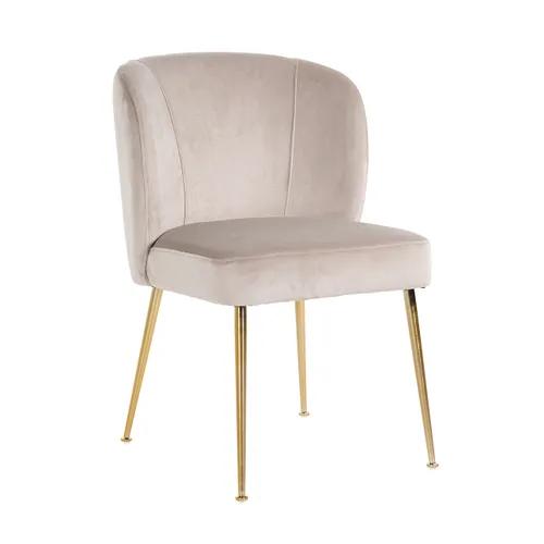 Chair Cannon Khaki / brushed gold