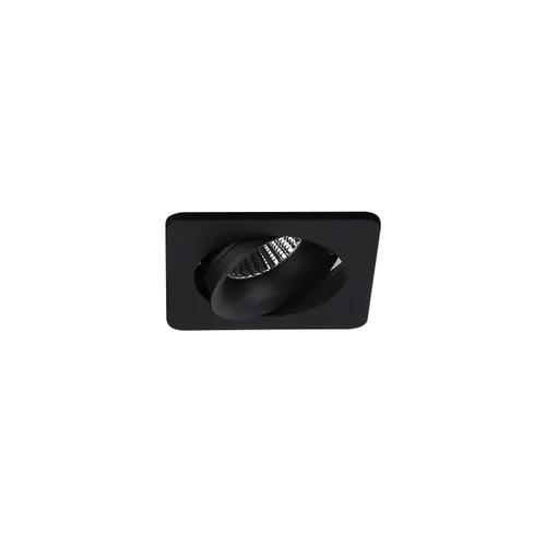 LUMINAIRE MAX ARYA SQUARE BLACK 8W DIMMABLE